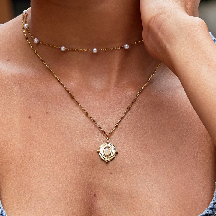 Monique Vintage Stein Necklace