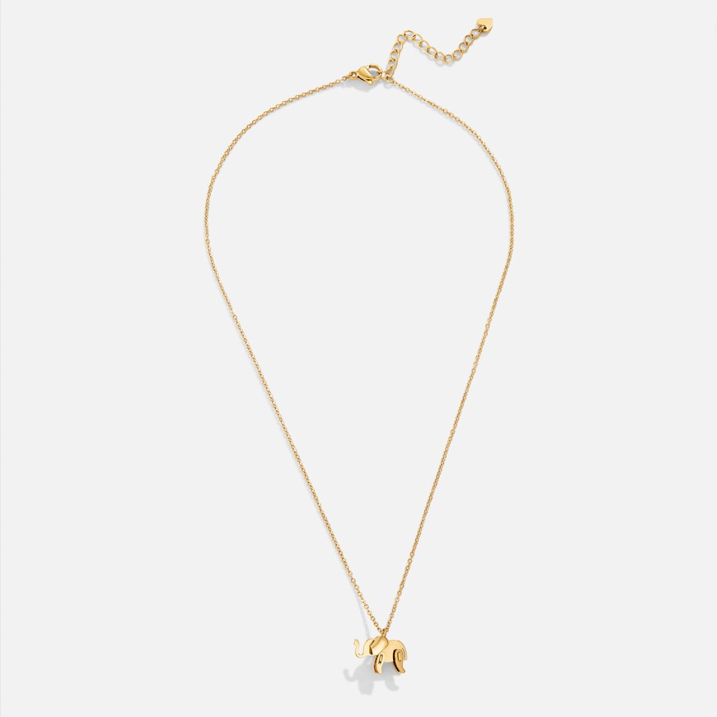 Golden Elephant Necklace
