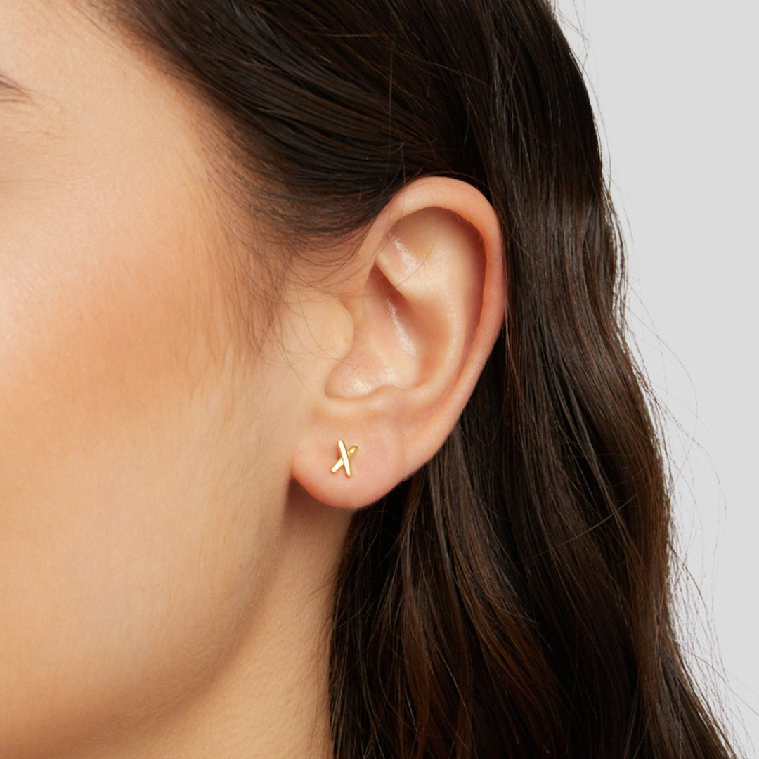 Graffiti X Ear Studs