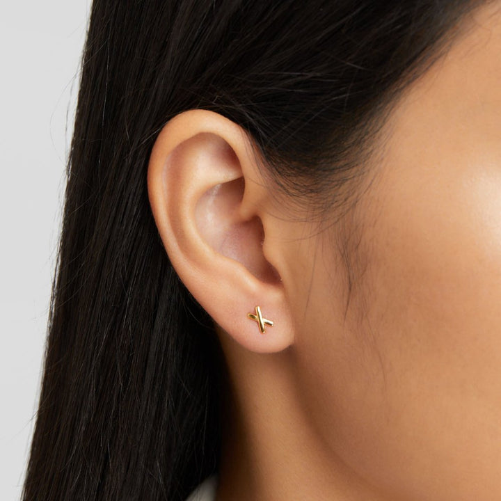 Graffiti X Ear Studs