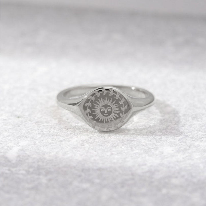 Silver Ring for the Summer Solstice