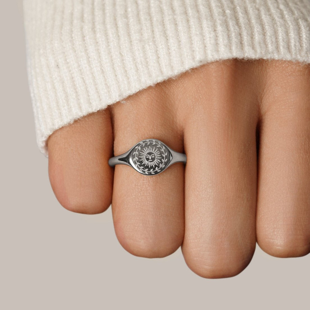 Silver Ring for the Summer Solstice