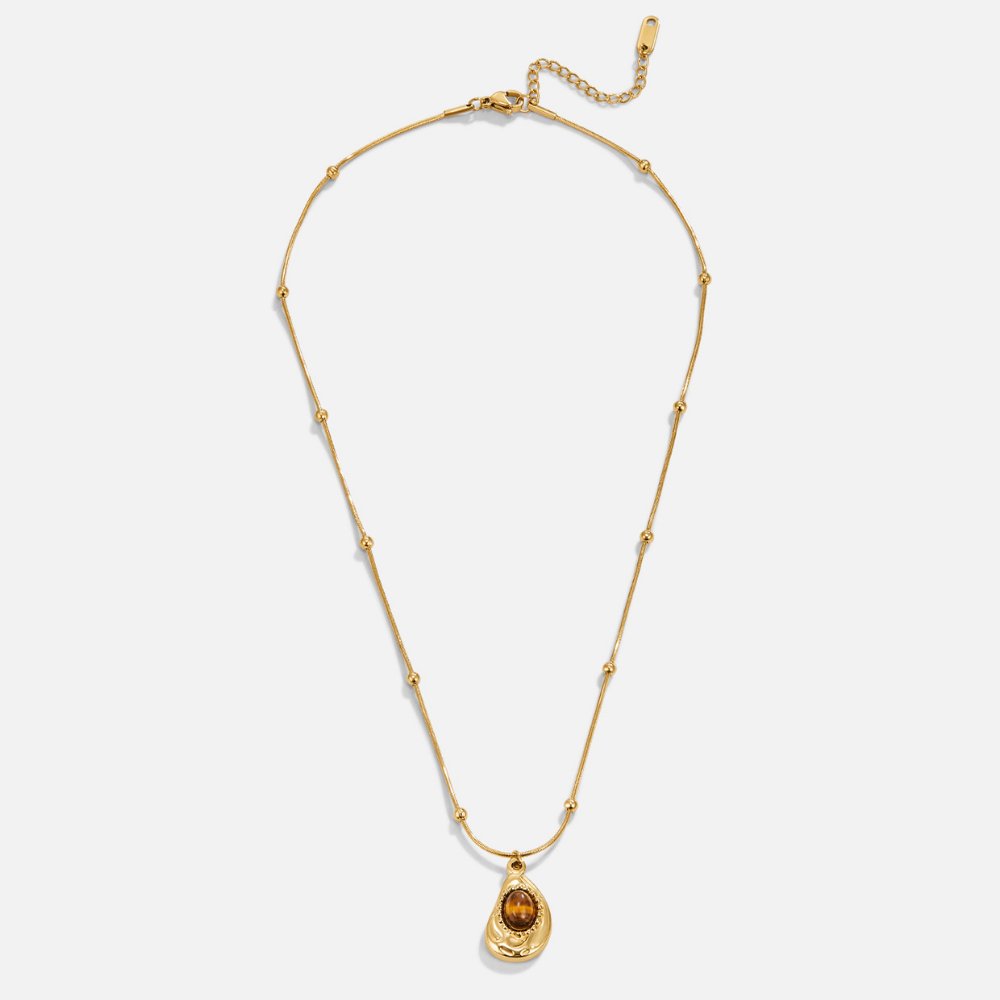 Tigerstein Pendant Necklace