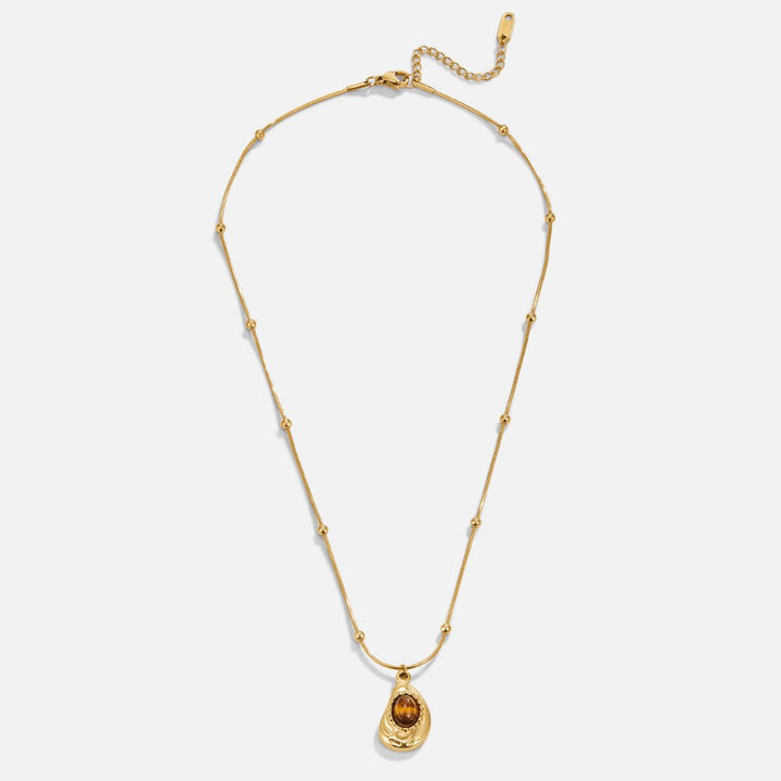 Tigerstein Pendant Necklace